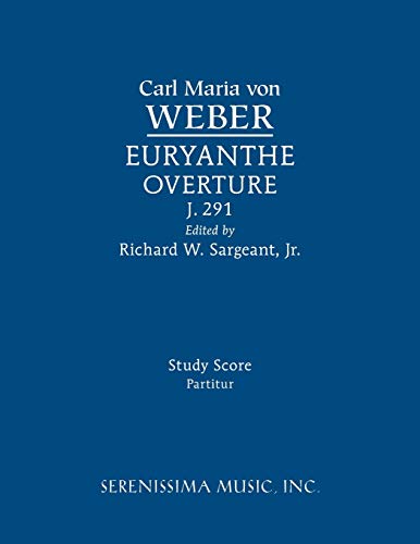 Euryanthe Overture, J.291 Study Score [Paperback]