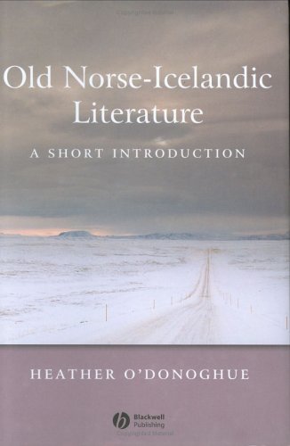 Old Norse-Icelandic Literature A Short Introduction [Hardcover]