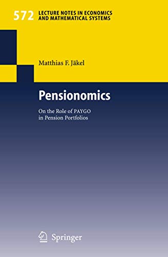 Pensionomics: On the Role of PAYGO in Pension Portfolios [Paperback]