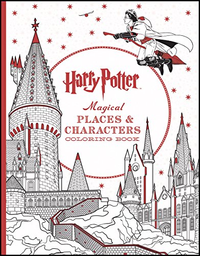 Harry Potter Magical Places & Characters Coloring Book [Paperback]