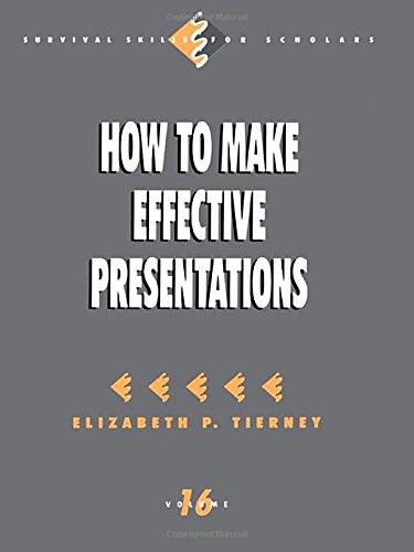 Ho to Make Effective Presentations [Paperback]