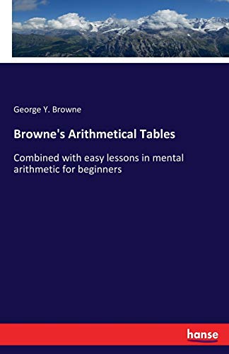 Brone's Arithmetical Tables [Paperback]