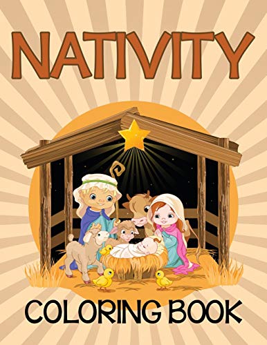 Nativity Coloring Book (Bible Edition) [Paperback]