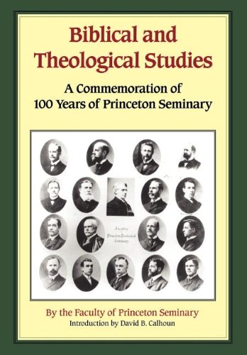 Biblical And Theological Studies [Hardcover]