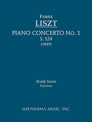 Piano Concerto No. 1, S. 124 Study Score [Paperback]