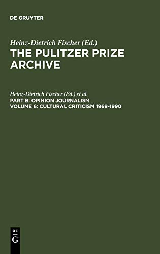 Cultural Criticism 1969-1990  From Architectural Damages to Press Imperfections [Unknon]