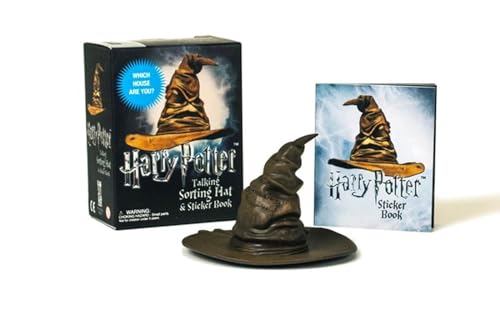 Harry Potter Talking Sorting Hat and Sticker Book: Which House Are You? [Paperback]