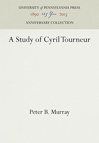 Study of Cyril Tourneur [Hardcover]