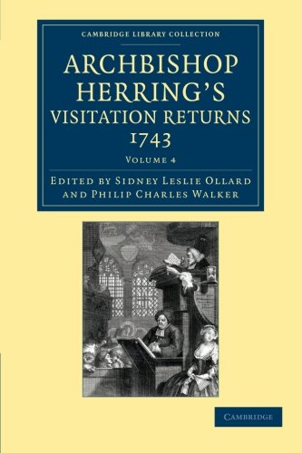 Archbishop Herring's Visitation Returns, 1743 [Paperback]