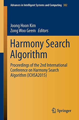 Harmony Search Algorithm: Proceedings of the 2nd International Conference on Har [Paperback]