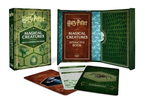 Harry Potter Magical Creatures Deck and Interactive Book [Cards]