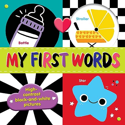 My First Words: High-contrast black-and-white pictures [Board book]