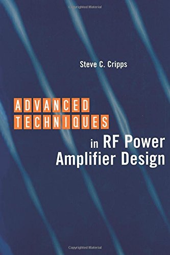 Advanced Techniques In Rf Poer Amplifier Design [Hardcover]