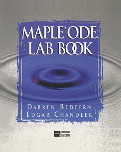 The Maple O.D.E. Lab Book [Mixed media product]