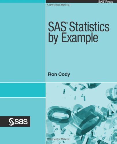 SAS Statistics by Example [Paperback]