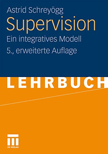 Supervision: Ein integratives Modell [Paperback]