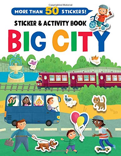 Big City Stickers and Activity Book [Paperback]