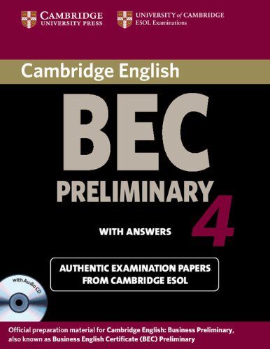 Cambridge BEC 4 Preliminary Self-study Pack (Student's Book with answers and Aud [Mixed media product]