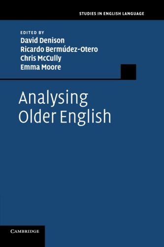 Analysing Older English [Paperback]