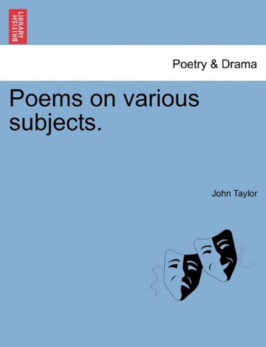 Poems on Various Subjects [Paperback]