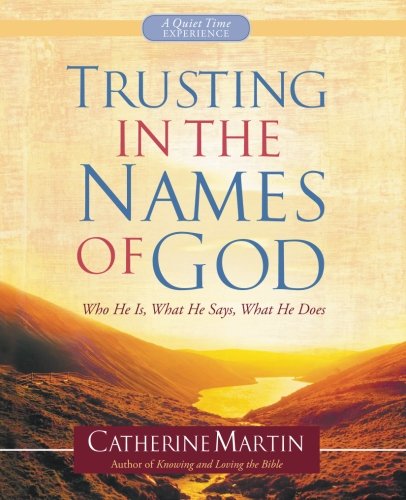 Trusting In The Names Of God  -  A Quiet Time Experience Who He Is, What He Say [Paperback]