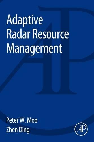 Adaptive Radar Resource Management [Paperback]