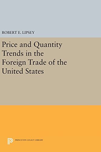 Price and Quantity Trends in the Foreign Trade of the United States [Hardcover]