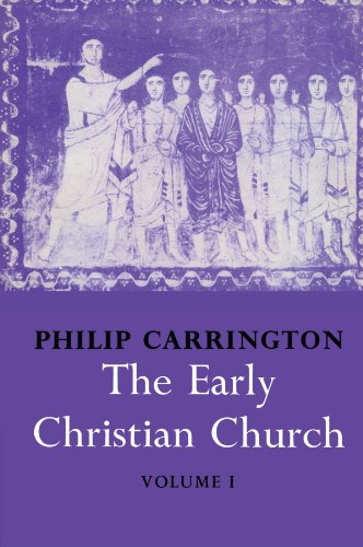 The Early Christian Church Volume 1, The First Christian Church [Paperback]