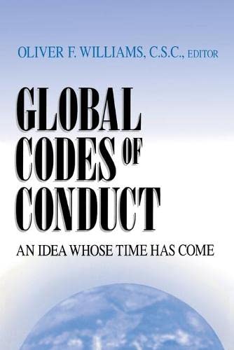 Global Codes Of Conduct [Paperback]