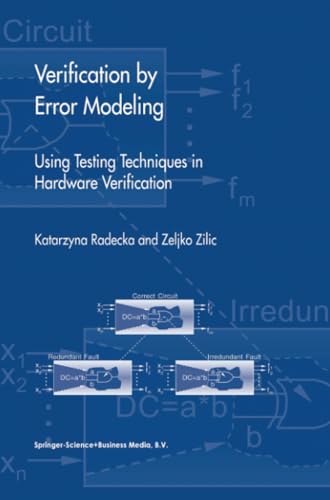 Verification by Error Modeling Using Testing Techniques in Hardare Verificatio [Paperback]