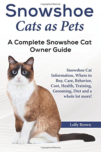 Snoshoe Cats As Pets  Snoshoe Cat Information, Where to Buy, Care, Behavior,  [Paperback]