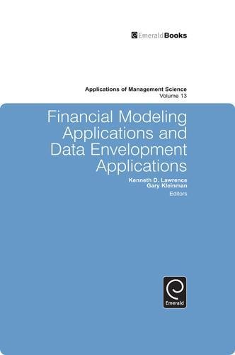 Financial Applications (applications Of Management Science) [Hardcover]