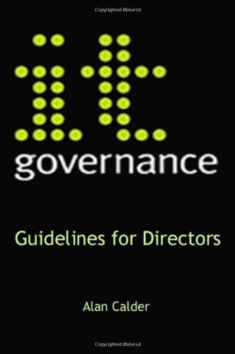 It Governance Guidelines For Directors [Hardcover]