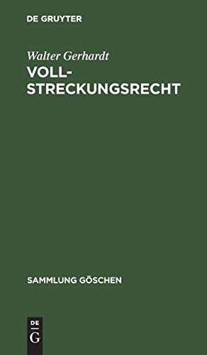 Vollstreckungsrecht [Hardcover]