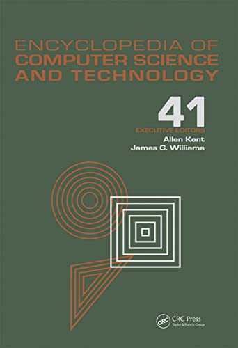 Encyclopedia of Computer Science and Technology Volume 41 - Supplement 26 - App [Hardcover]