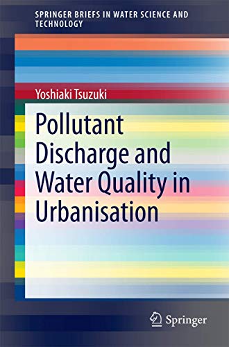 Pollutant Discharge and Water Quality in Urbanisation [Paperback]