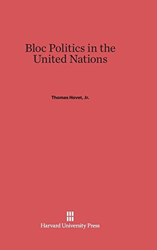 Bloc Politics in the United Nations [Hardcover]