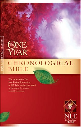 One Year Chronological Bible NLT [Paperback]