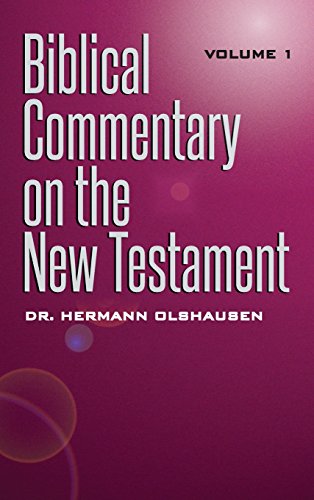 Biblical Commentary On The Ne Testament Vol. 1 [Hardcover]