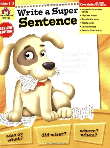 Write A Super Sentence [Paperback]