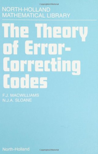 The Theory of Error-Correcting Codes [Hardcover]