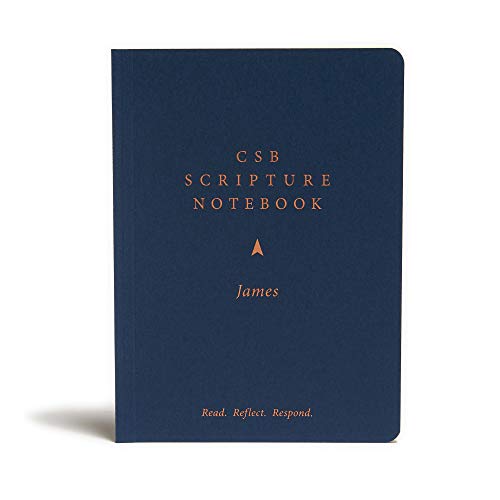 CSB Scripture Notebook, James : Read. Reflect. Respond [Paperback]