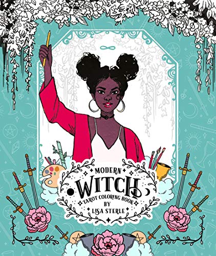 Modern Witch Tarot Coloring Book [Paperback]