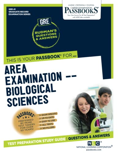 Area Examination  Biological Sciences [Paperback]