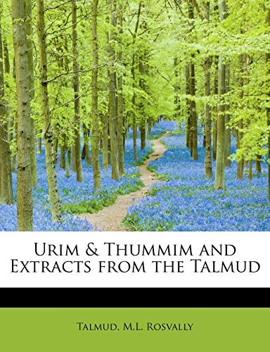 Urim and Thummim and Extracts from the Talmud [Paperback]