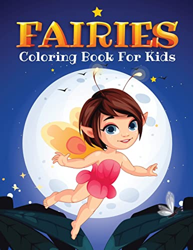 Fairies Coloring Book For Kids