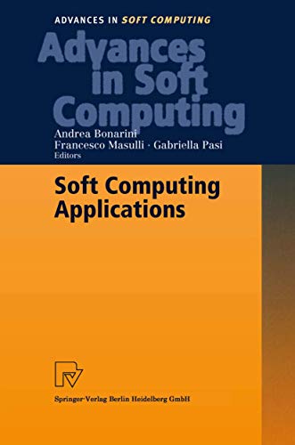 Soft Computing Applications [Paperback]