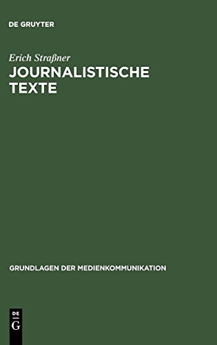 Journalistische Texte [Paperback]