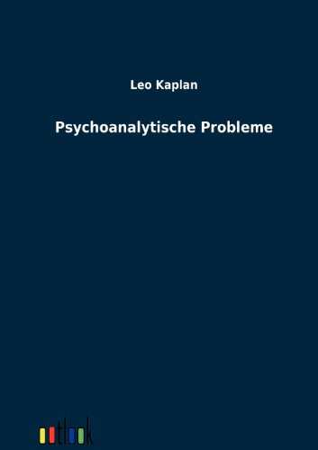 Psychoanalytische Probleme (german Edition) [Paperback]