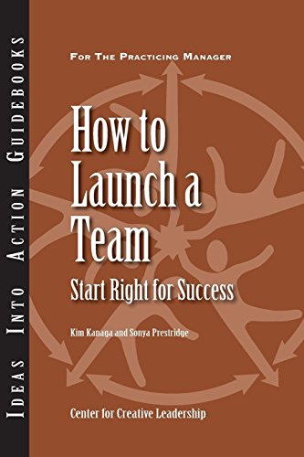 Ho to Launch a Team Start Right for Success [Paperback]